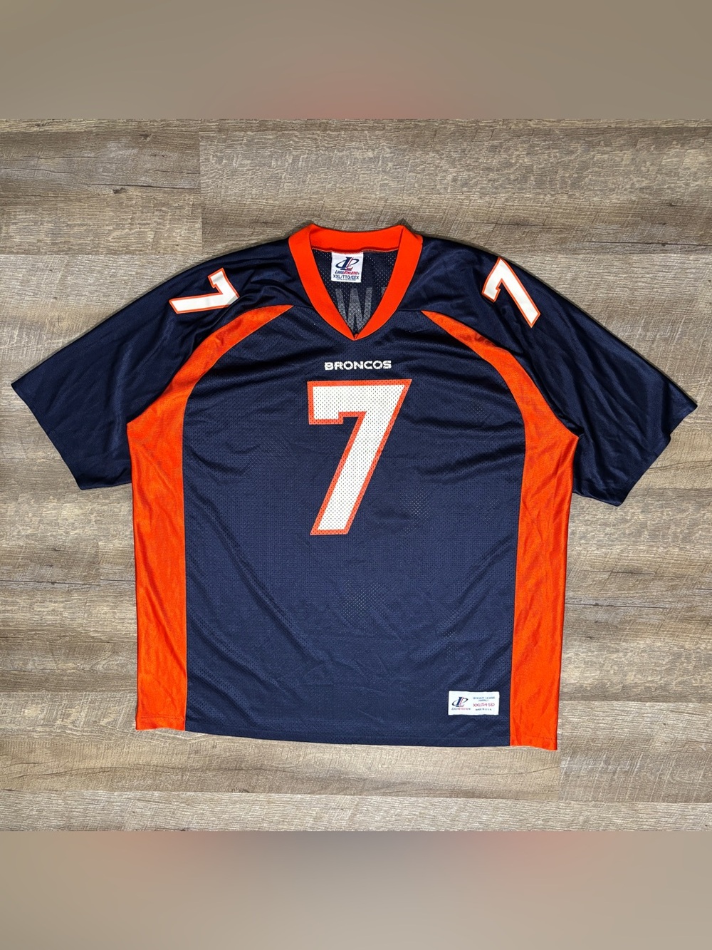 Vintage Denver Broncos John Elway NFL Jersey Men's XXL Logo 7 Made in USA 90's